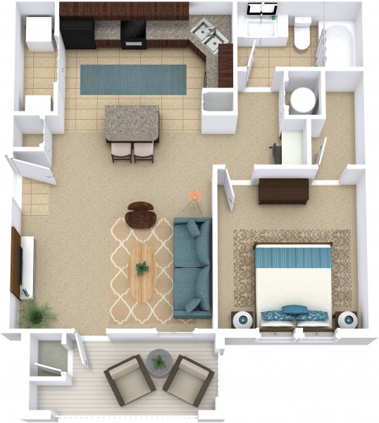 Apartments in Houma | Ansley Place, Houma, LA The Piedmont